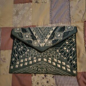 Rebecca Minkoff Denim Clutch